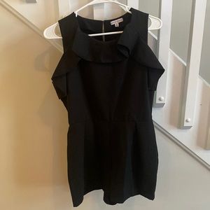 Womens Black Medium Spirit of Grace Romper